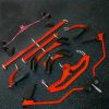 8-in-1 Adjustable Lat Pull Down Bar, T-Bar Pulley Cable Machine Accessories for Home Gym & Fitness Workouts